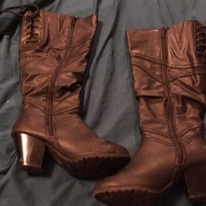 Knee high boots. Wide leg. Size 5.5